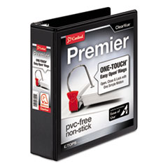 Cardinal(R) Premier Easy Open(R) ClearVue(TM) Locking Slant-D(R) Ring Binder