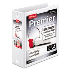 Cardinal(R) Premier Easy Open(R) ClearVue(TM) Locking Round Ring Binder