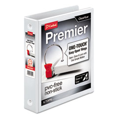 Cardinal(R) Premier Easy Open(R) ClearVue(TM) Locking Round Ring Binder