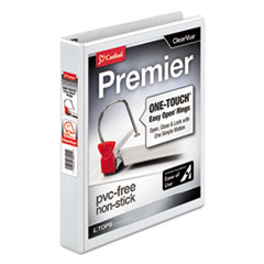 Cardinal(R) Premier Easy Open(R) ClearVue(TM) Locking Slant-D(R) Ring Binder