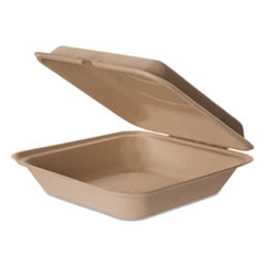 Eco-Products(R) Wheat Straw Hinged Clamshell Containers