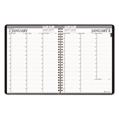 House of Doolittle(TM) 100% Recycled Professional Weekly Planner Ruled for 15-Minute Appointments