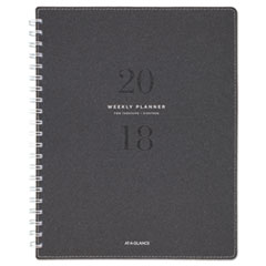 AT-A-GLANCE(R) Signature Collection(TM) Heather Gray Planner