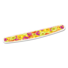 3M(TM) Fun Design Clear Gel Keyboard Wrist Rest