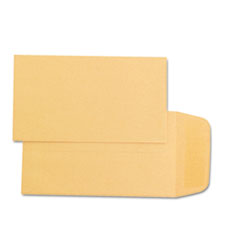 Kraft Coin and Small Parts Envelope, #1, Square Flap, Gummed Closure, 2.25 x 3.5, Light Brown Kraft,