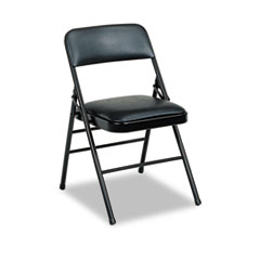 Cosco(R) Deluxe Vinyl Padded Series Folding Chair