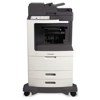 Lexmark MX810de Multifunction Laser Printer, Copy/Fax/Print/Scan