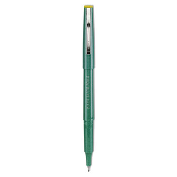 Pilot Razor Point Fine Line Marker Pen, Green Ink, .3mm, Dozen