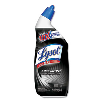 LYSOL Brand Disinfectant Toilet Bowl Cleaner W Lime Rust Remover   609122.JPG