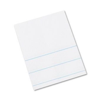 Pacon Composition Paper, 16 lbs., 4 x 10-1/2, White, 500 Sheets/Pack