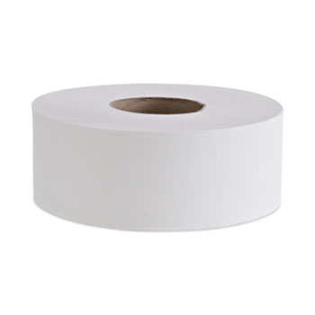 Boardwalk Jumbo Roll Bathroom Tissue, Septic Safe, 2-Ply, White, 3.4