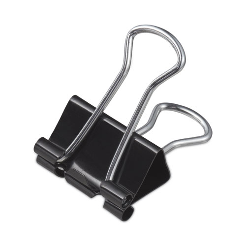 Universal Binder Clips in Zip-Seal Bag, Small, Black/Silver, 144/Pack ...