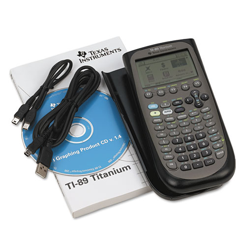 Texas Instruments Ti 89 Titanium Programmable Graphing Calculator Wb Mason