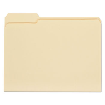 Universal Top Tab Manila File Folders, 1/3-Cut Tabs: Assorted, Letter ...