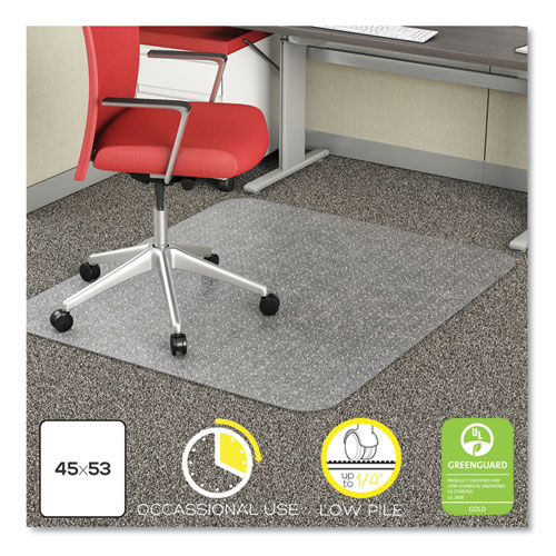 Def Cm11242com Deflecto Economat Occasional Use Chair Mat For